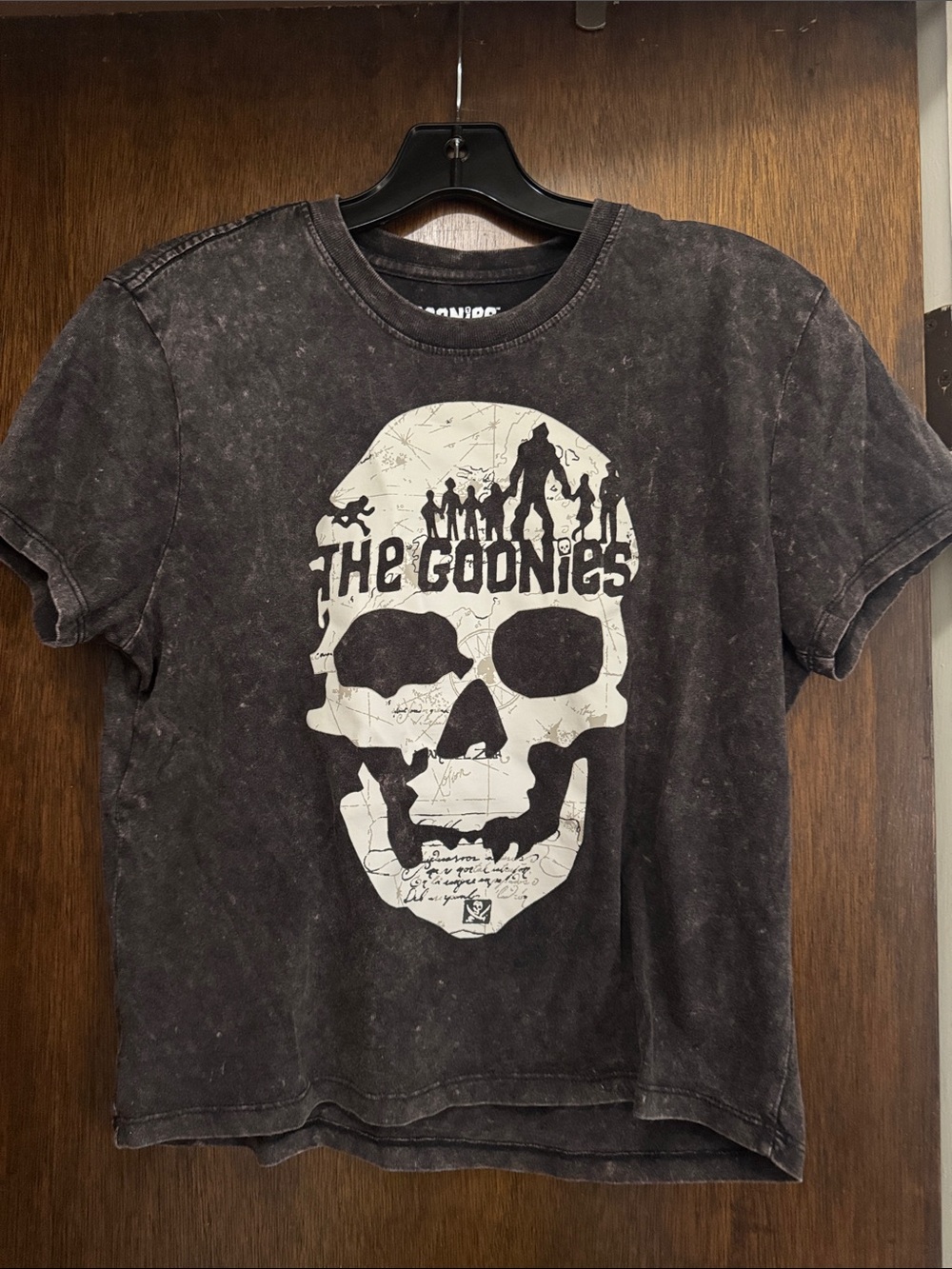 The Goonies Skull Graphic Tee - Black